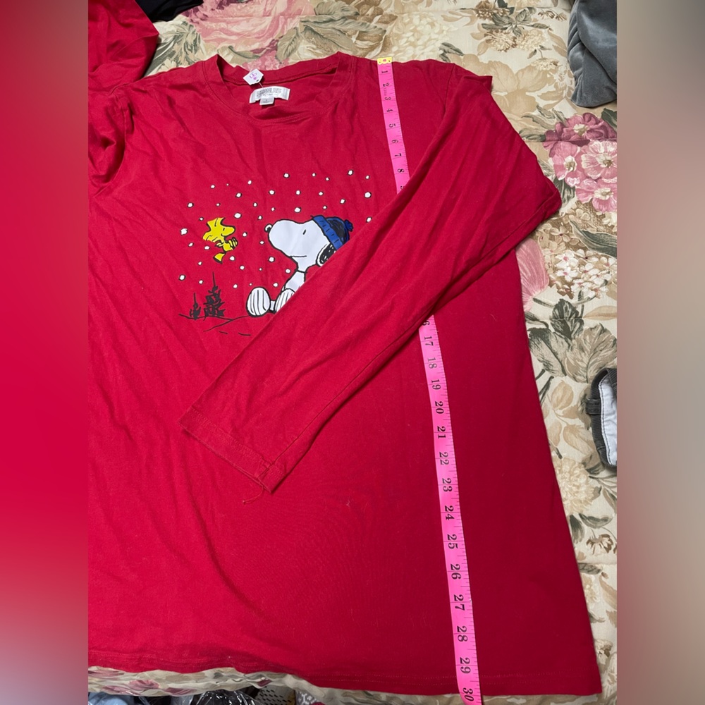 Peanuts size L 100% cotton long sleeved tee - Picture 4 of 6